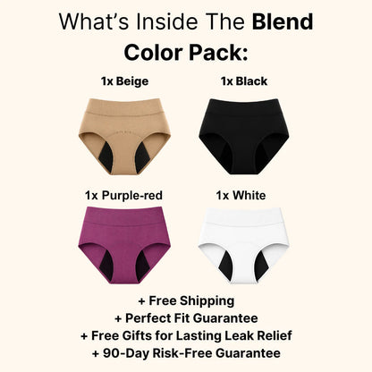 🌸🌸Last Day 80% OFF|PEARLMOON® 100% Leak-Proof Underwear 4-pack